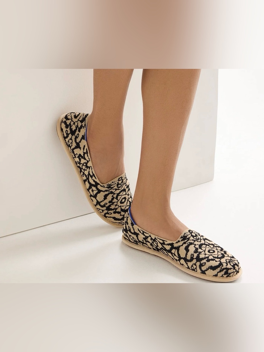 Rothy’s The Cruiser Loafer in Espresso Bloom Size 8.5